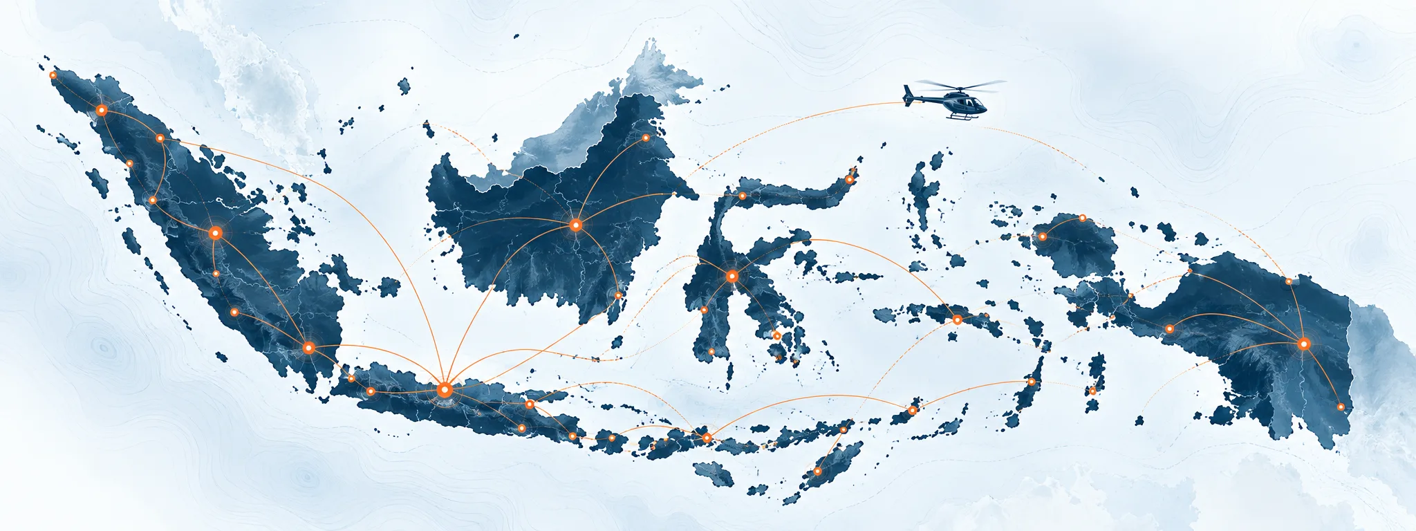 Menjangkau berbagai wilayah Indonesia.